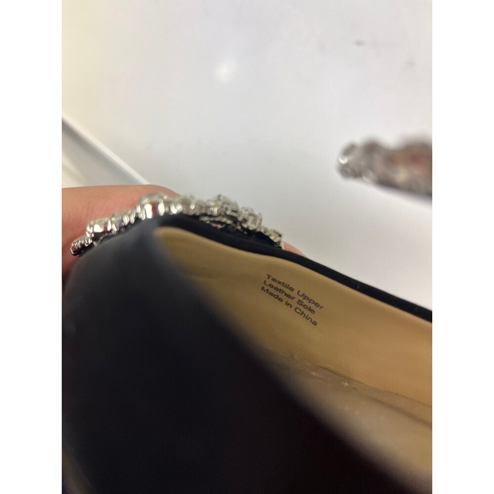 Badgley Mischka Flutter Pointed Slide - Picture 7 of 7